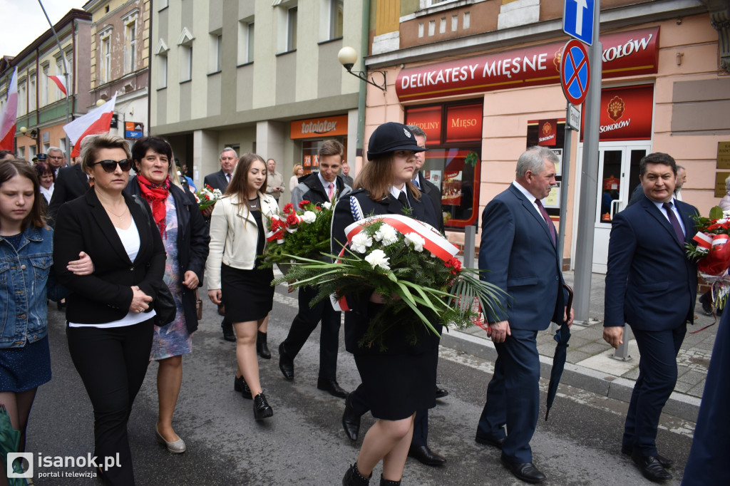 Uroczystości 3 Maja w Sanoku