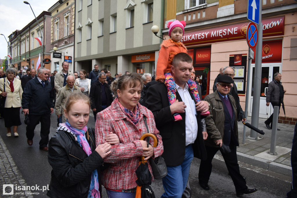 Uroczystości 3 Maja w Sanoku