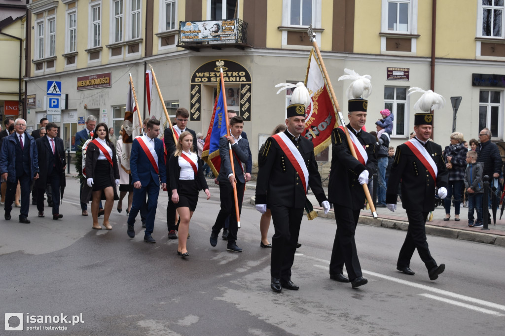Uroczystości 3 Maja w Sanoku