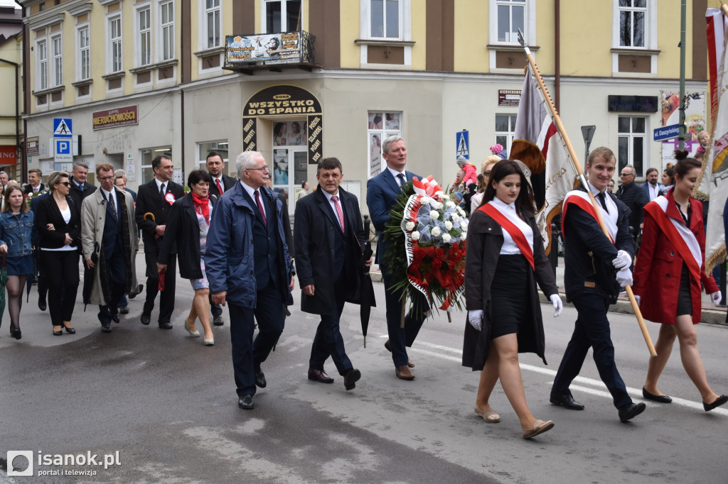Uroczystości 3 Maja w Sanoku