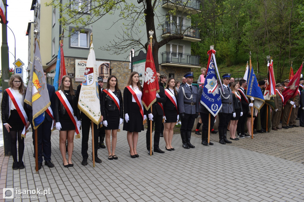 Uroczystości 3 Maja w Sanoku