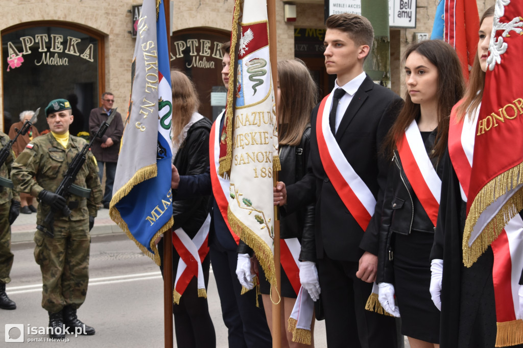 Uroczystości 3 Maja w Sanoku