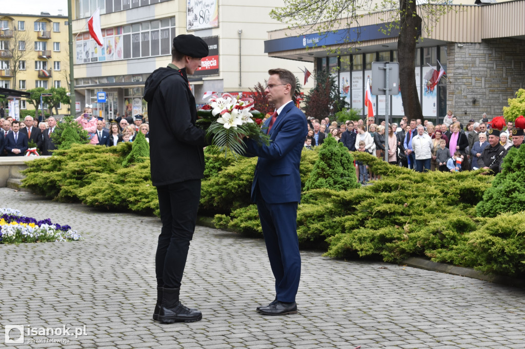 Uroczystości 3 Maja w Sanoku