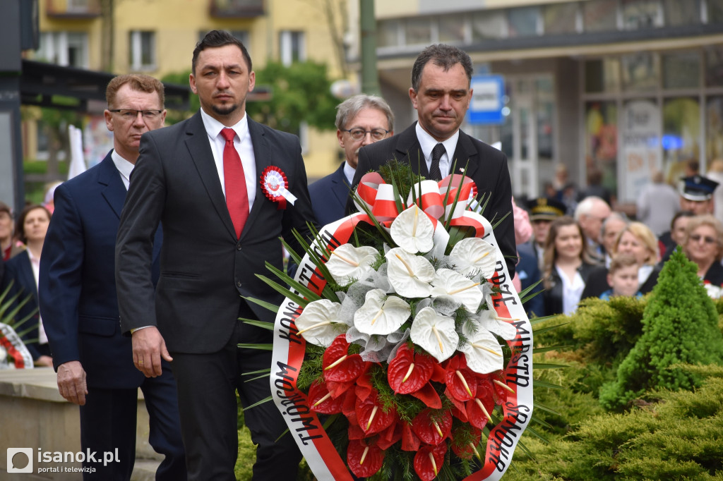 Uroczystości 3 Maja w Sanoku