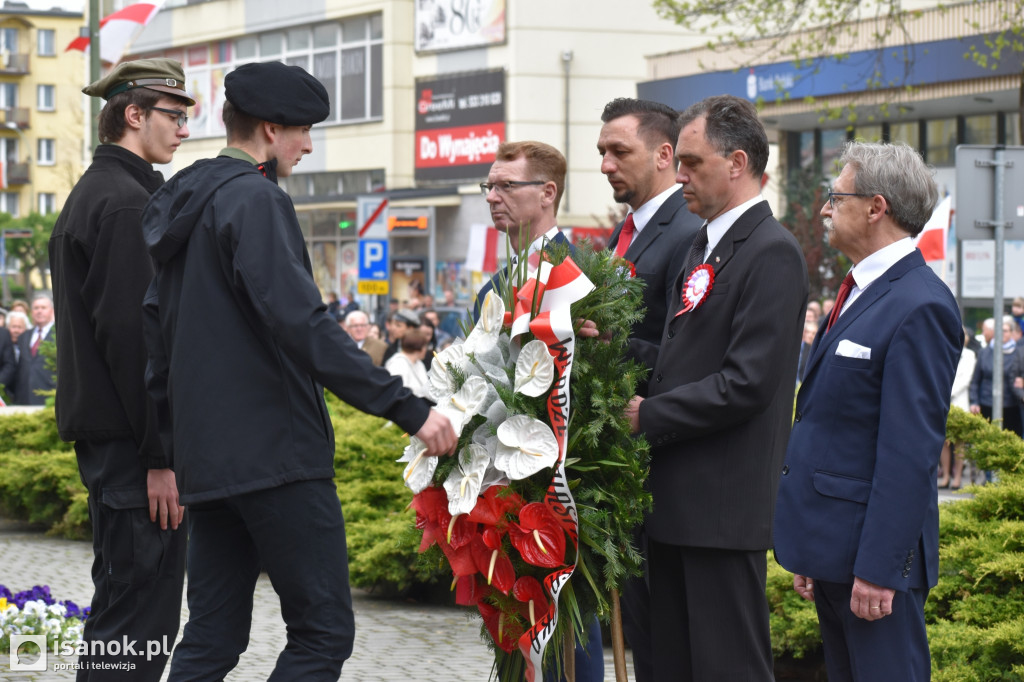 Uroczystości 3 Maja w Sanoku