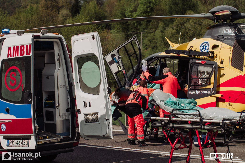 Tragiczne zderzenie trzech pojazdów