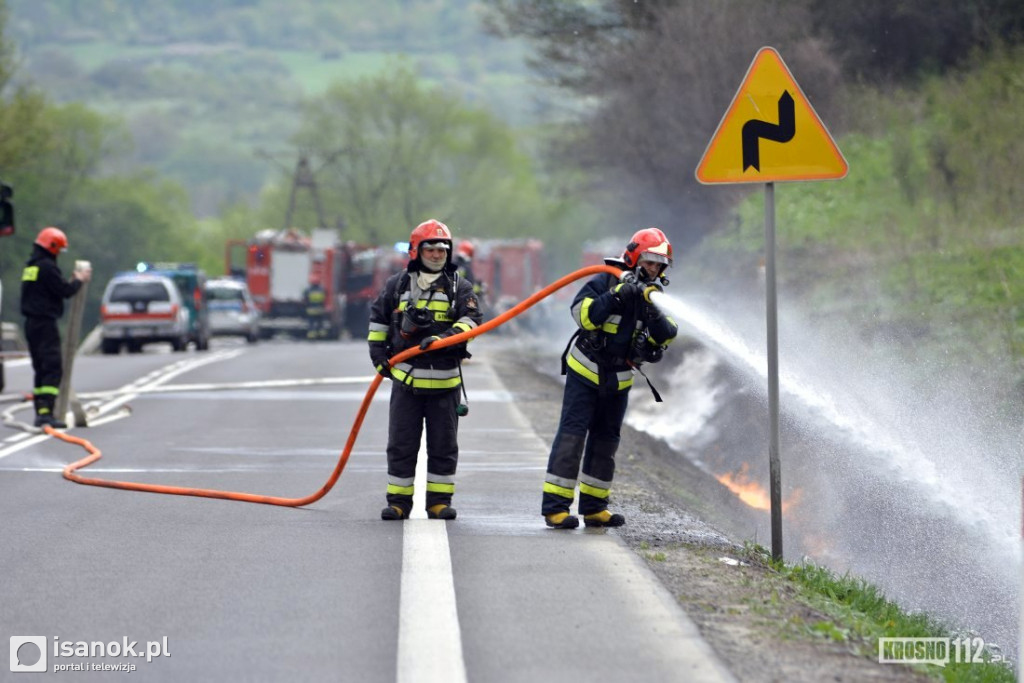 Tragiczne zderzenie trzech pojazdów