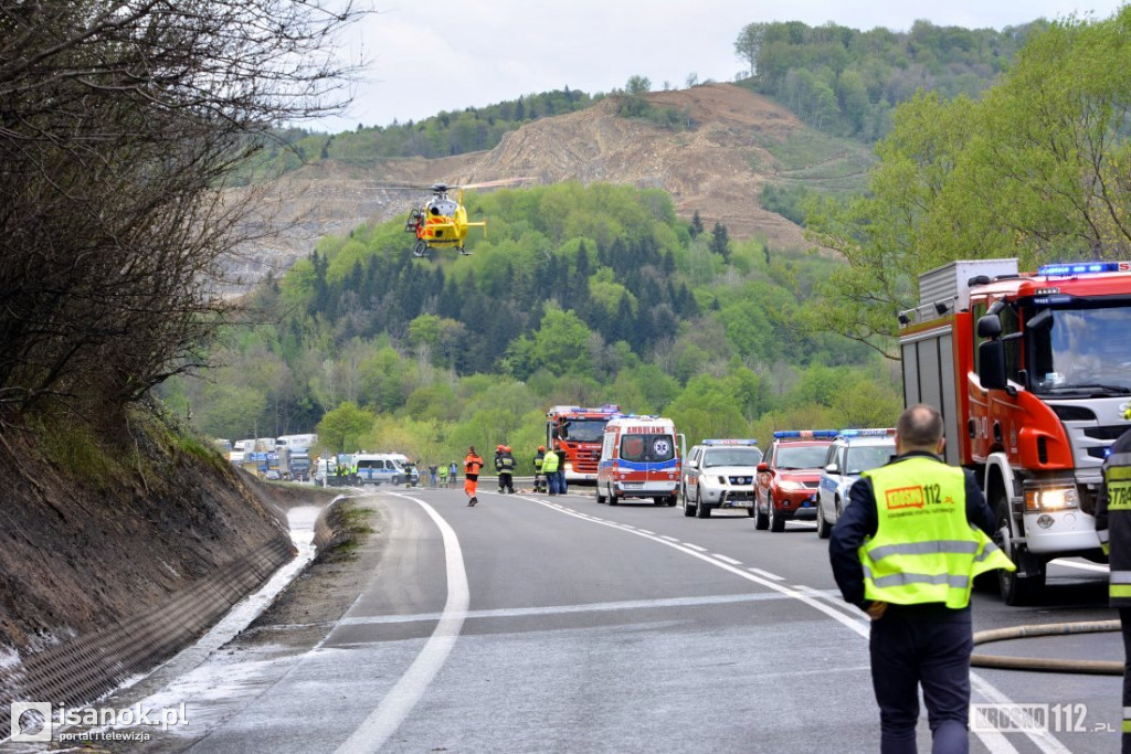 Tragiczne zderzenie trzech pojazdów