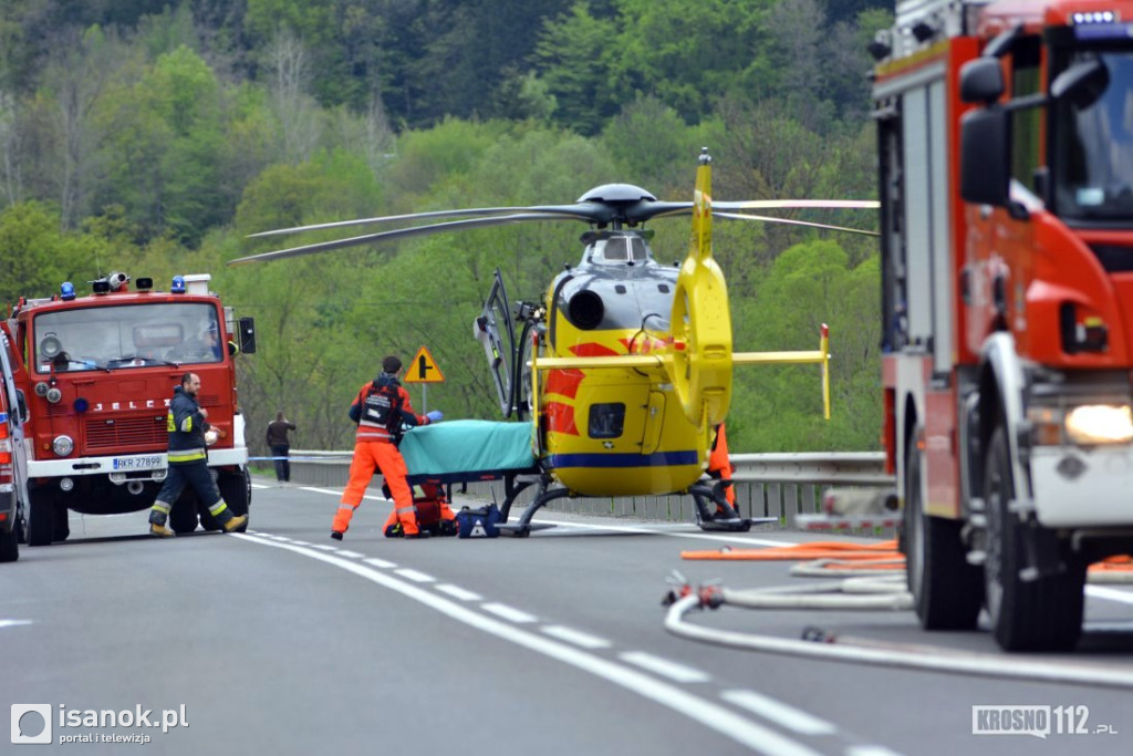 Tragiczne zderzenie trzech pojazdów