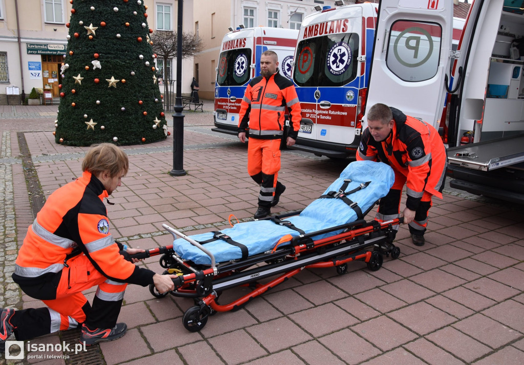 Nowe ambulanse dla Bieszczadzkiego Pogotowia Ratunkowego