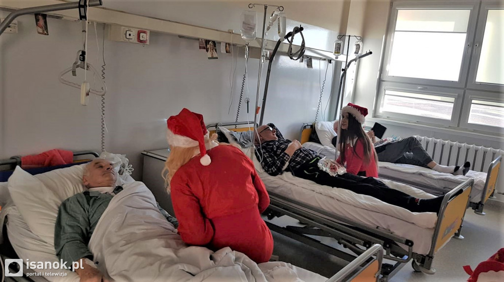 Akcja Mikołajkowa Niezapominajka stowarzyszenia SANITAS