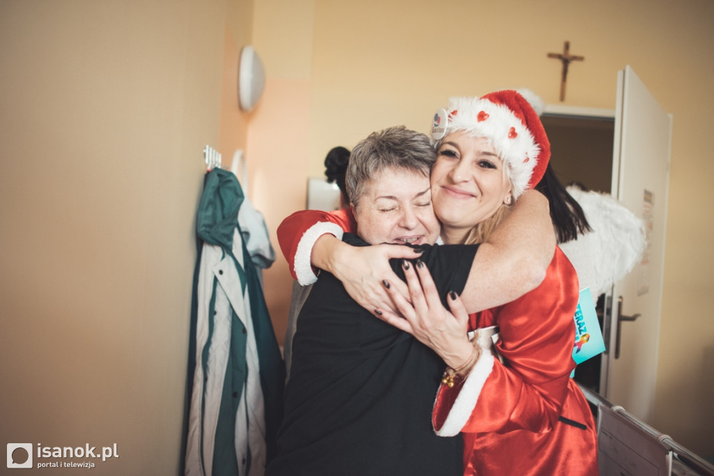 Akcja Mikołajkowa Niezapominajka stowarzyszenia SANITAS