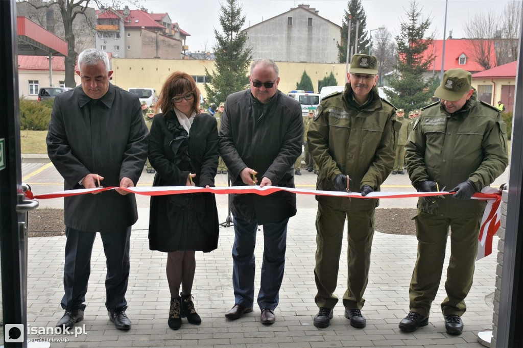 Otwarcie strzelnicy pistoletowej w Bieszczadzkim Oddziale Straży Granicznej