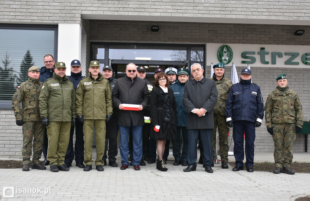 Otwarcie strzelnicy pistoletowej w Bieszczadzkim Oddziale Straży Granicznej