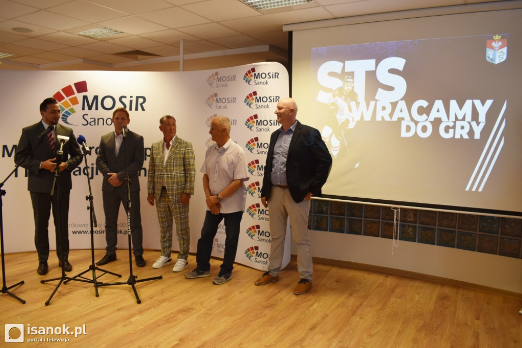 STS Sanok wraca do Polskiej Hokej Ligi. Marek Ziętara nowym trenerem drużyny