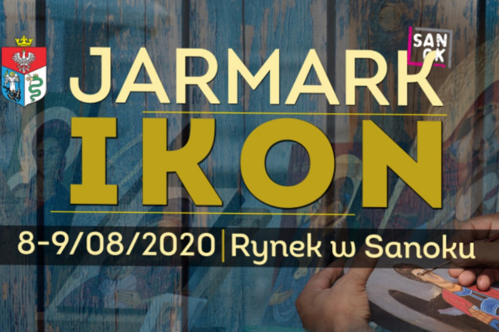 Zaproszenie na Jarmark Ikon na sanockim Rynku