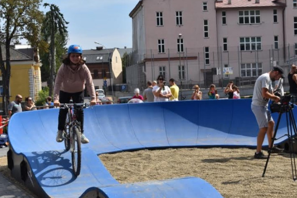 Miniskatepark przy ul. Mickiewicza w Sanoku oficjalnie otwarty