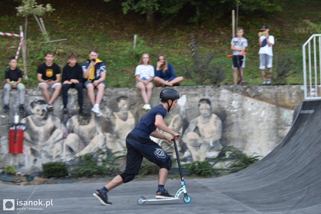 Miniskatepark przy ul. Mickiewicza w Sanoku oficjalnie otwarty