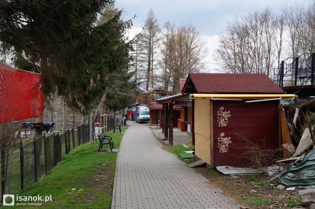 Pusta Solina w kwietniowy dzień