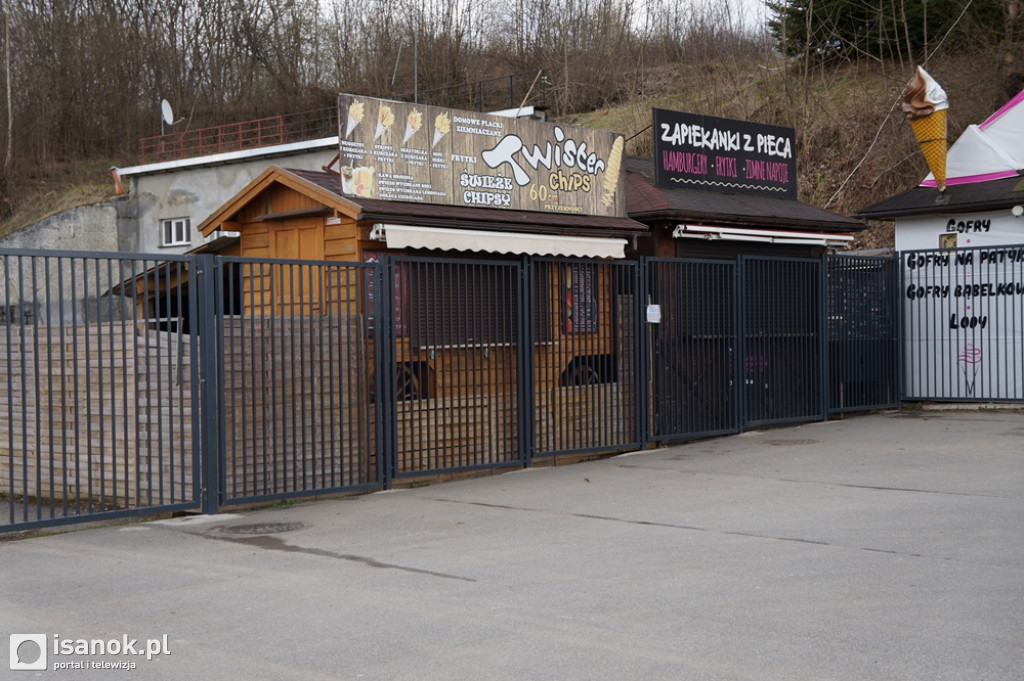 Pusta Solina w kwietniowy dzień