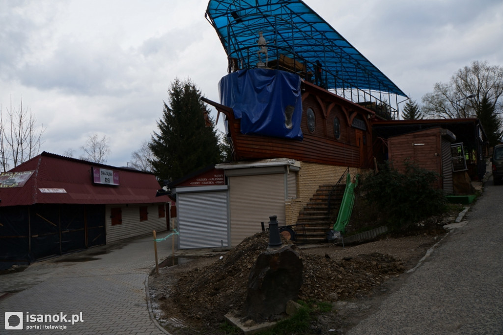 Pusta Solina w kwietniowy dzień
