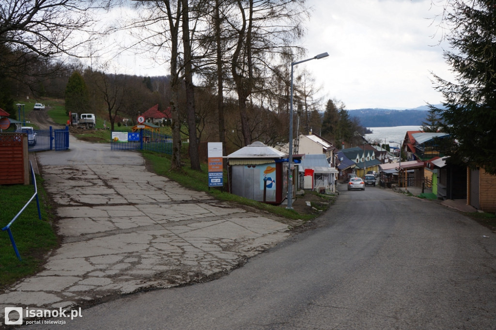 Pusta Solina w kwietniowy dzień