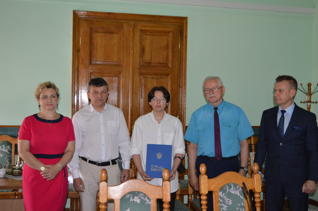 Wyróżnienie dla najlepszych uczniów z sanockich szkół średnich