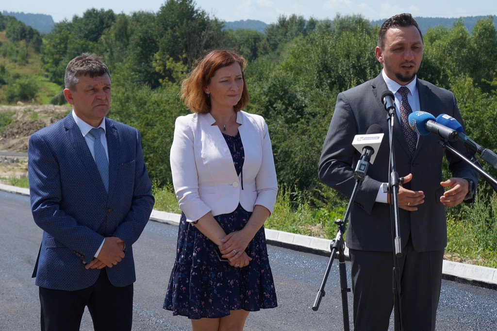 Budowa drogi na Łany w Sanoku