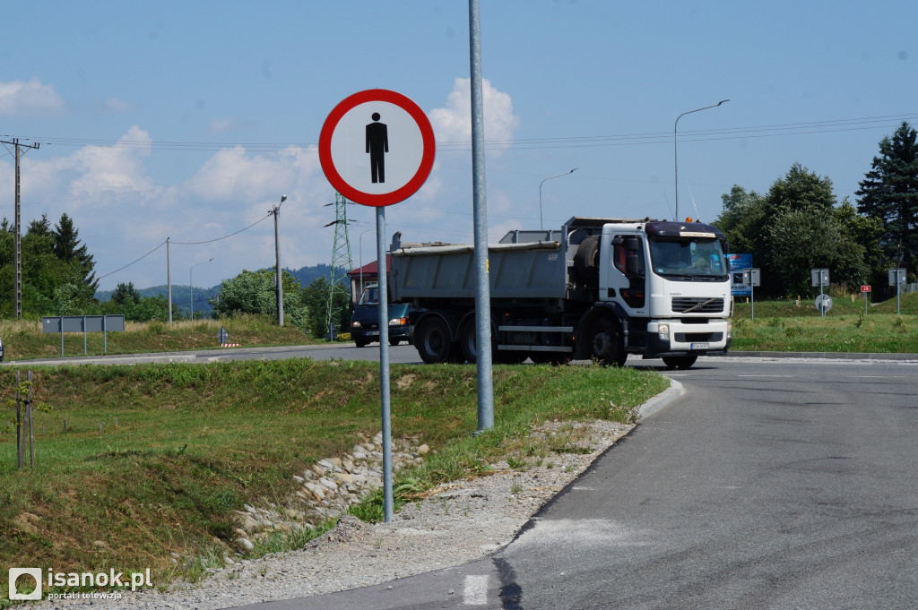 Budowa drogi na Łany w Sanoku