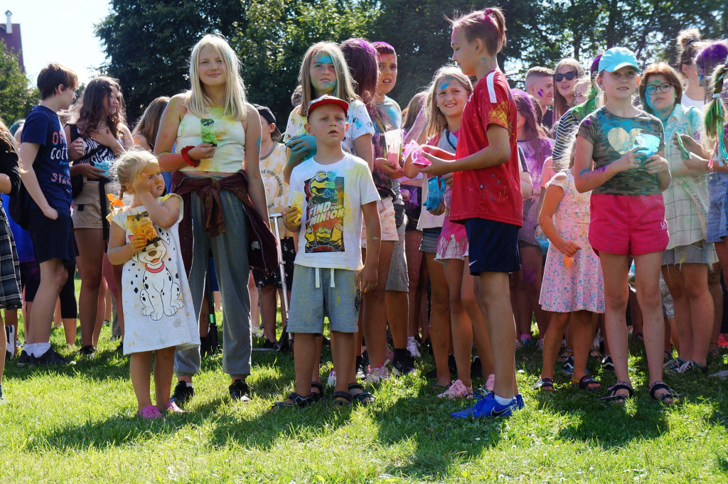 Święto Kolorów na Sanockich Błoniach