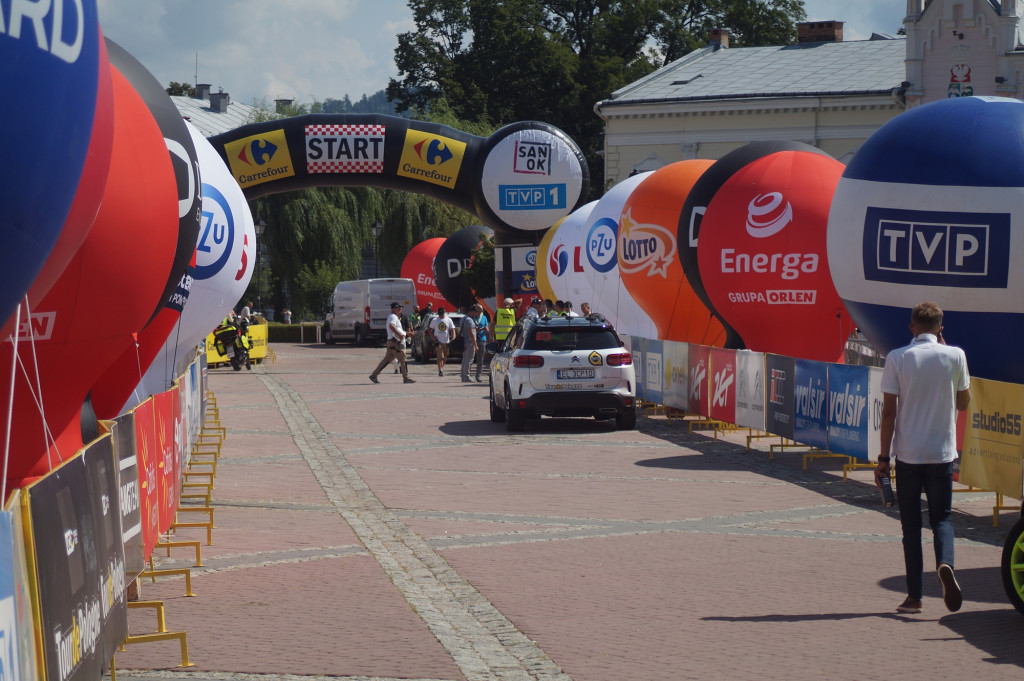 Tour de Pologne na sanockim Rynku