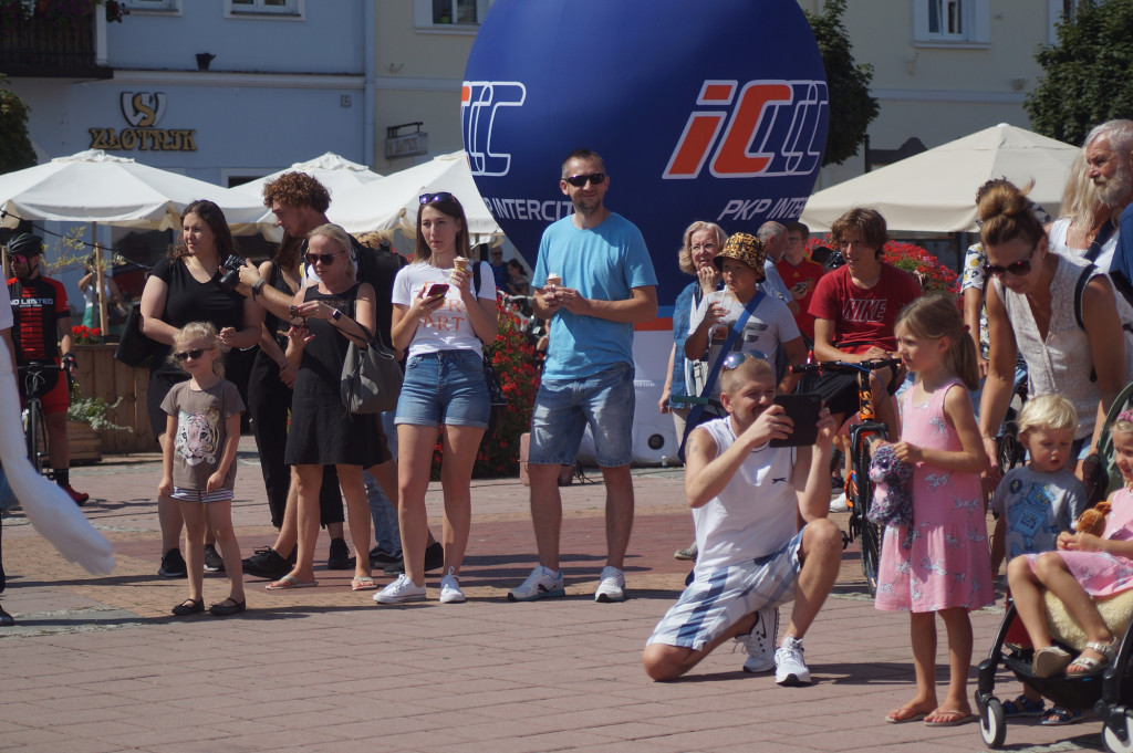 Tour de Pologne na sanockim Rynku