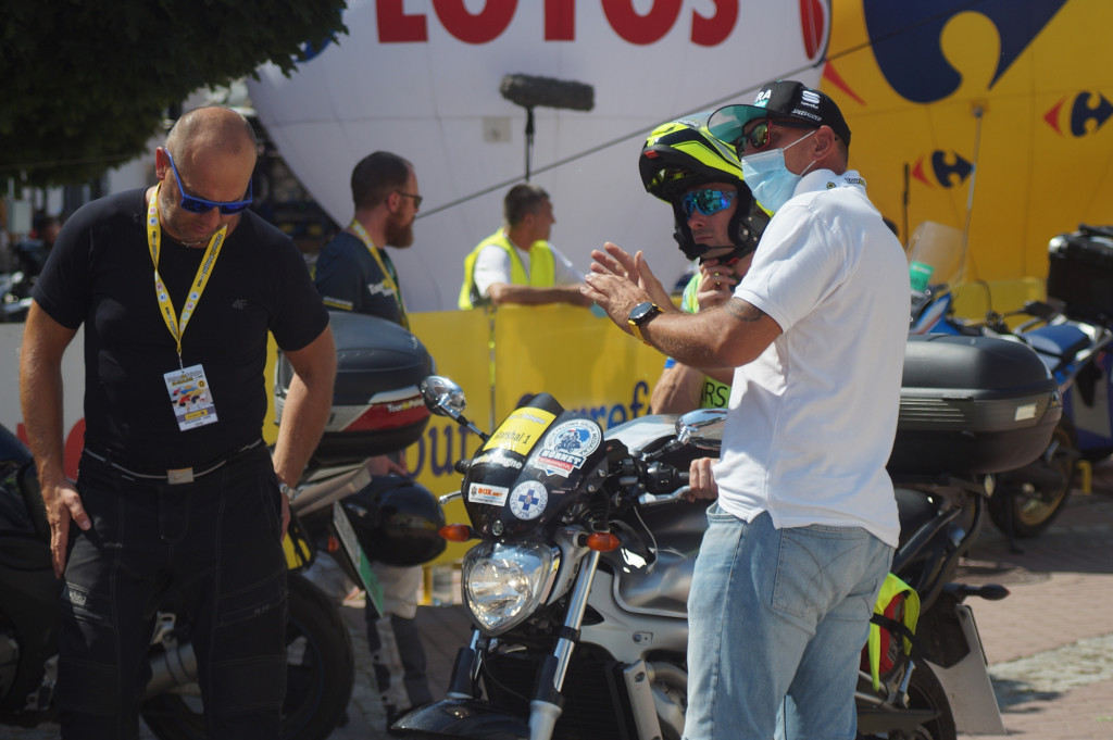 Tour de Pologne na sanockim Rynku