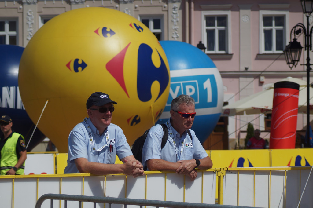 Tour de Pologne na sanockim Rynku