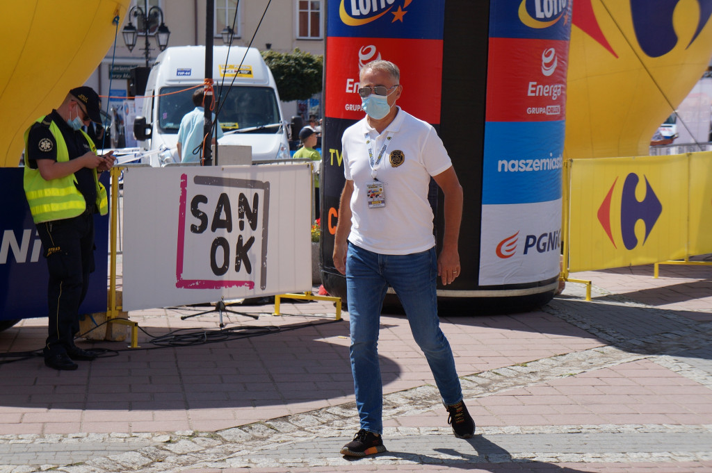 Tour de Pologne na sanockim Rynku