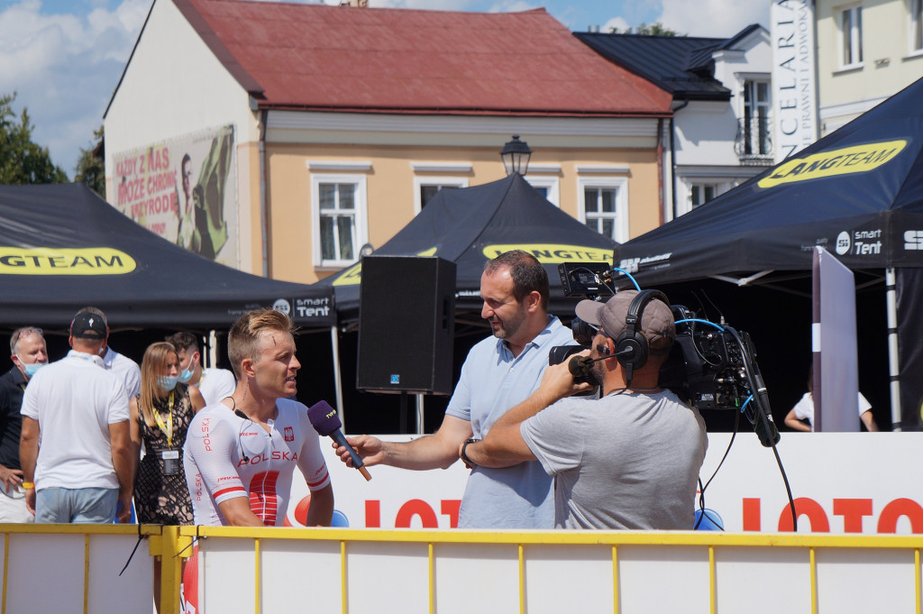 Tour de Pologne na sanockim Rynku