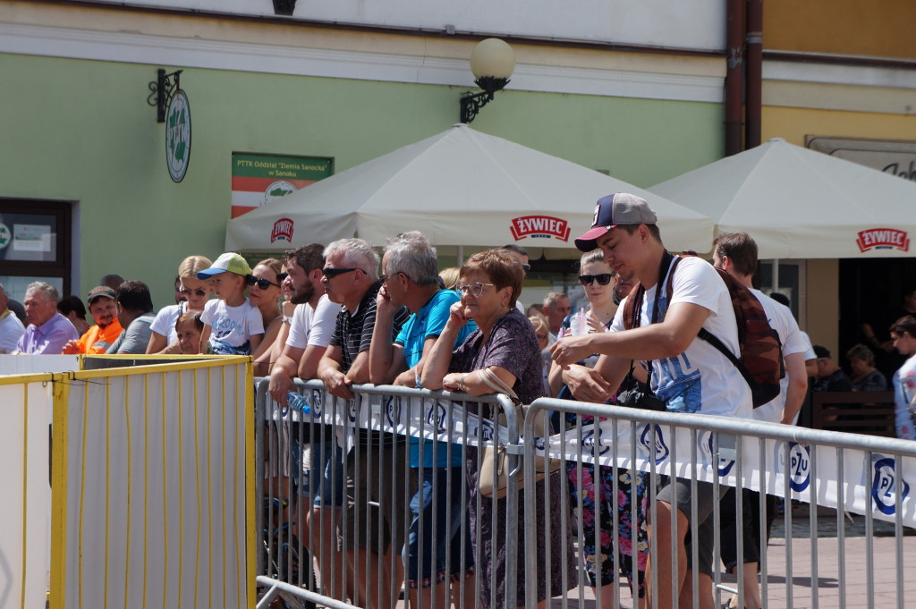 Tour de Pologne na sanockim Rynku