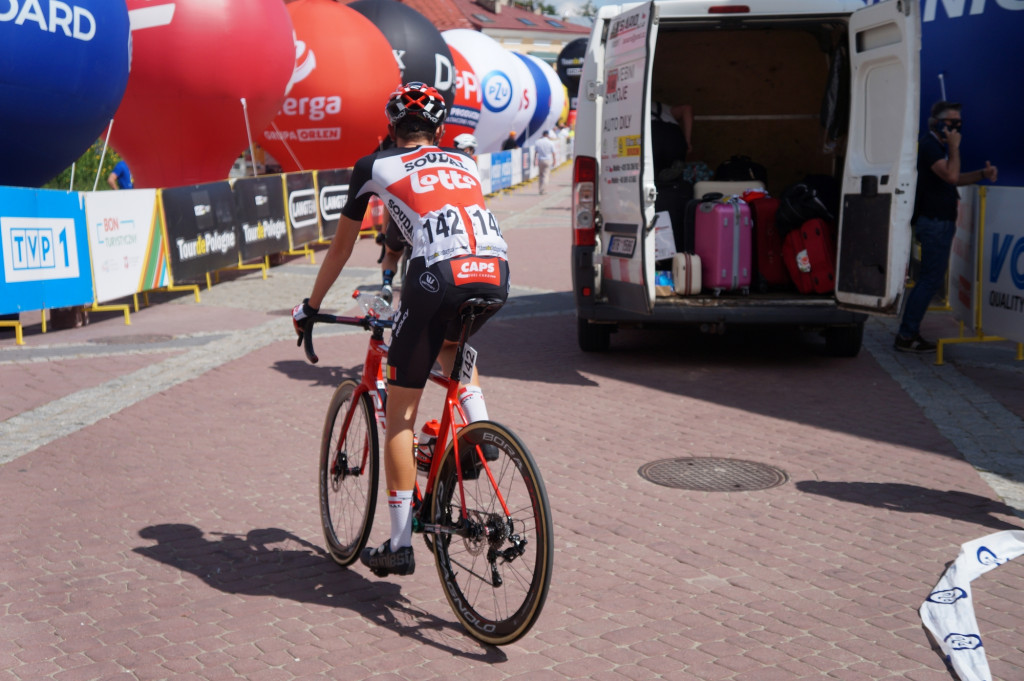 Tour de Pologne na sanockim Rynku