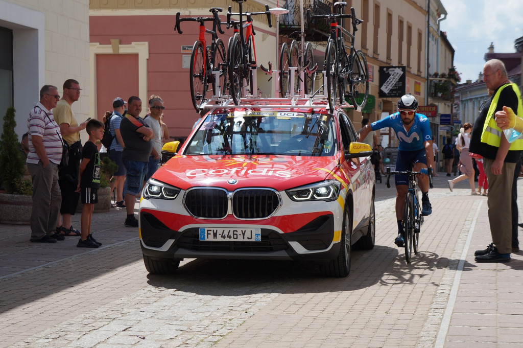 Tour de Pologne na sanockim Rynku