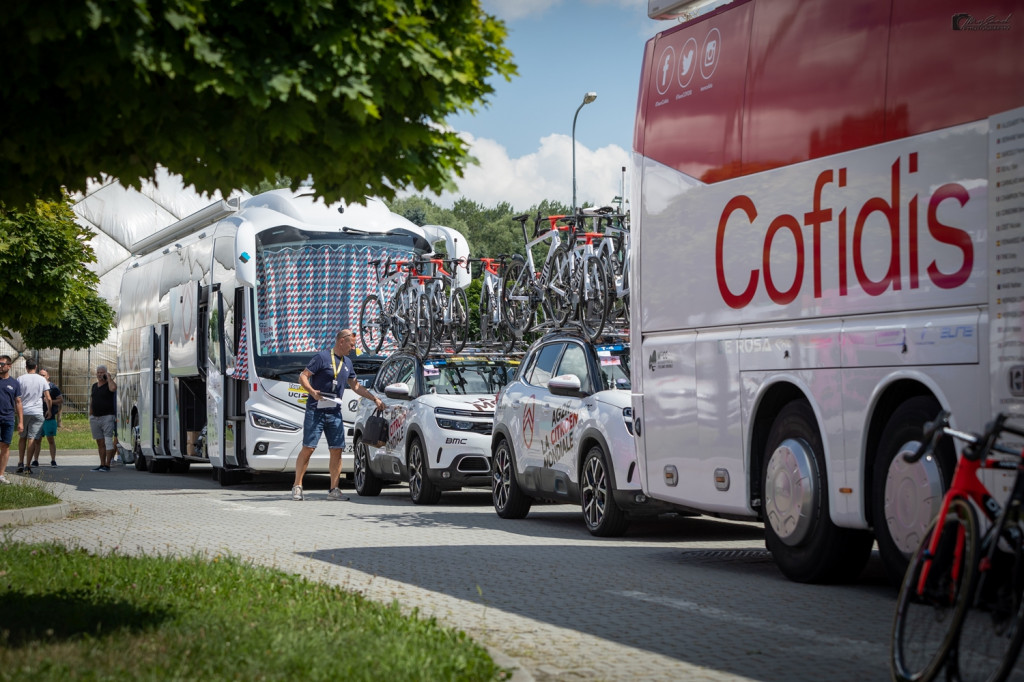 Tour de Pologne na sanockim Rynku