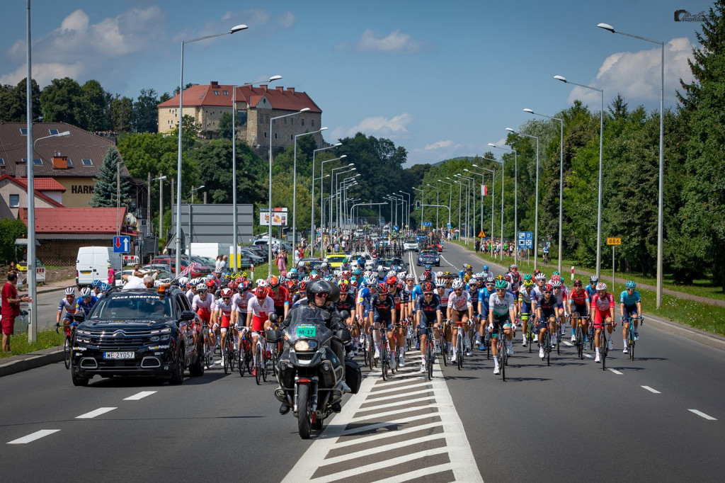 Tour de Pologne na sanockim Rynku