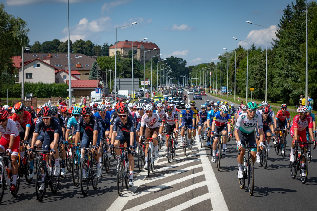 Tour de Pologne na sanockim Rynku