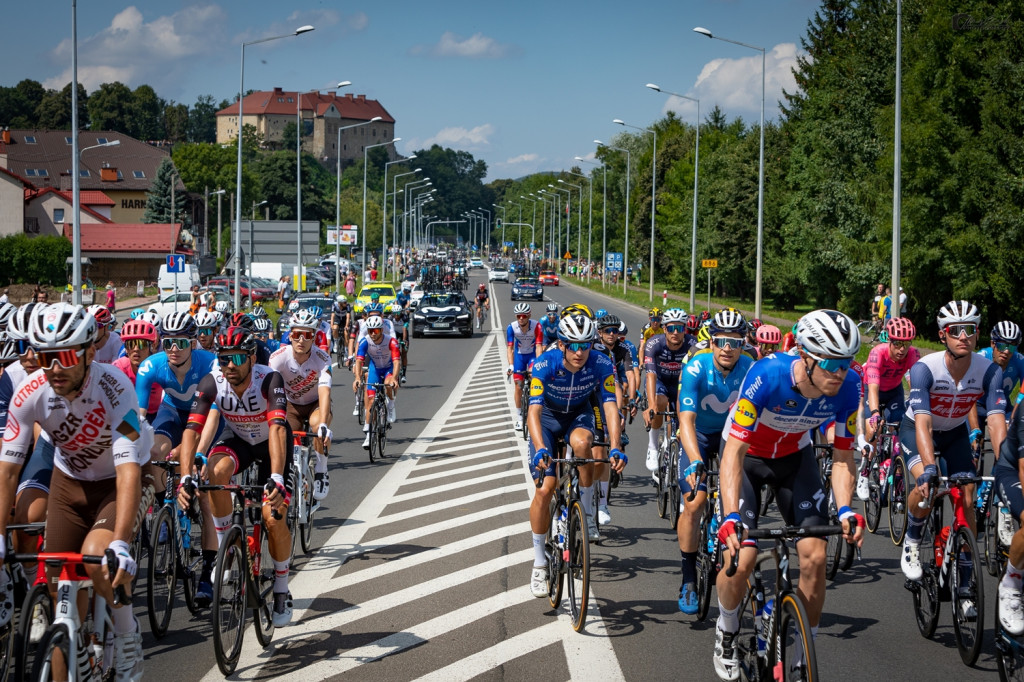 Tour de Pologne na sanockim Rynku