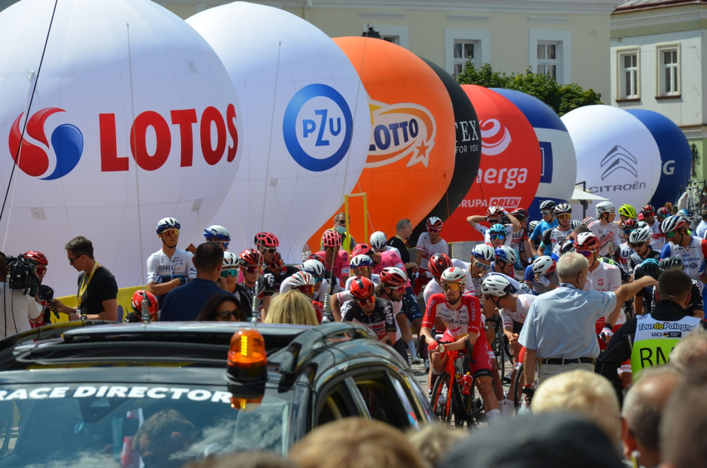 Tour de Pologne na sanockim Rynku