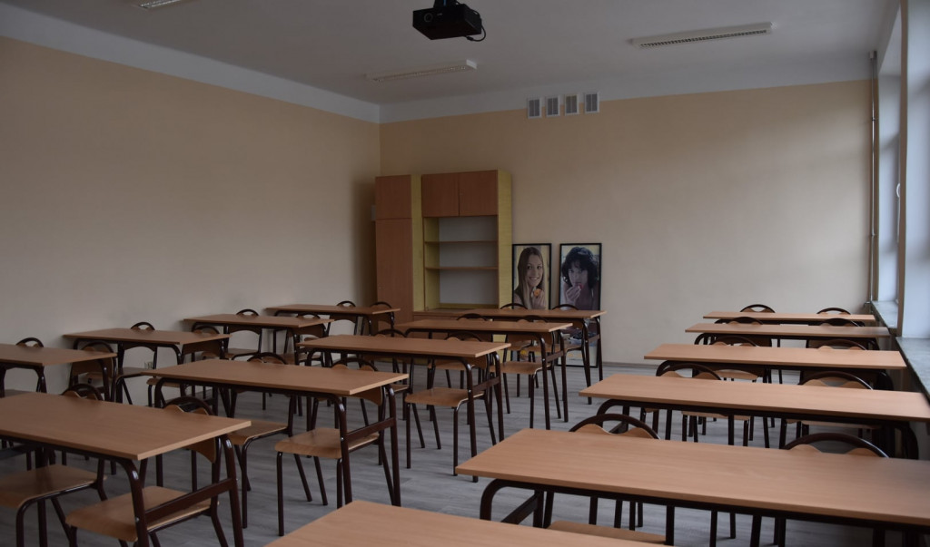 Wyremontowano wnętrze budynku ZS nr 5 w Sanoku