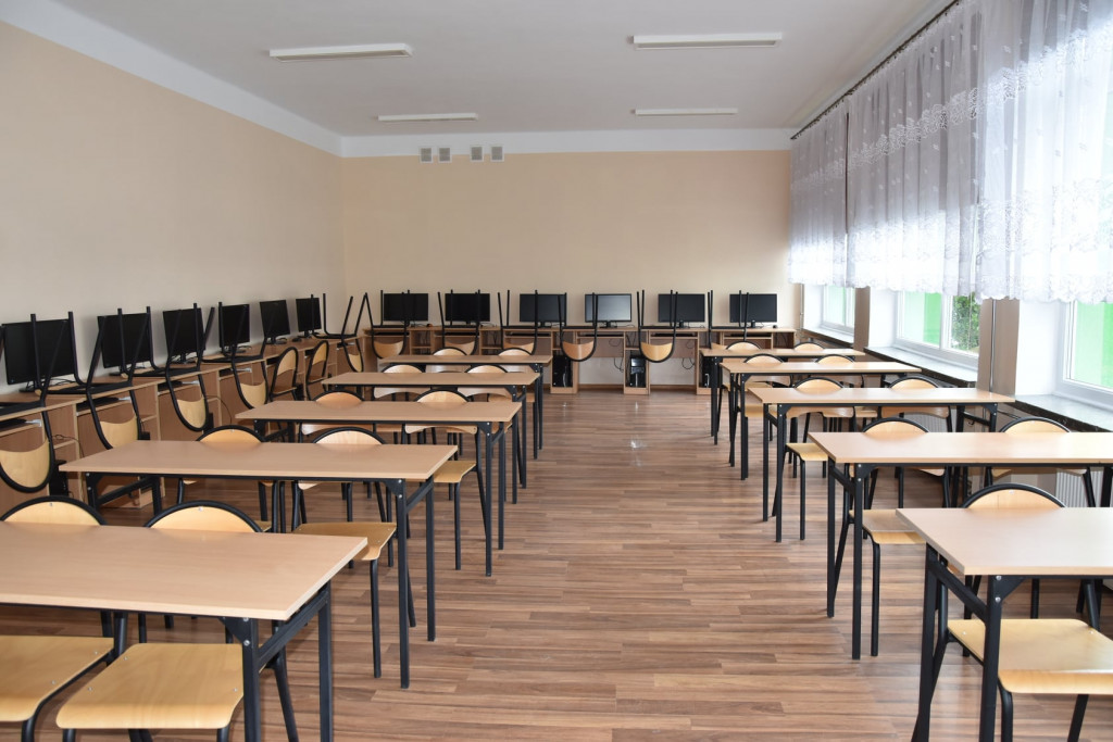 Wyremontowano wnętrze budynku ZS nr 5 w Sanoku