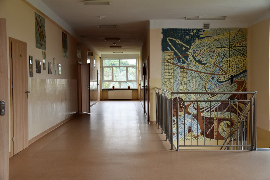 Wyremontowano wnętrze budynku ZS nr 5 w Sanoku