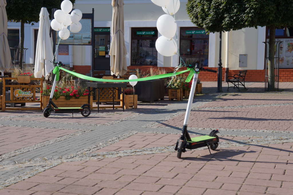 Elektryczną hulajnogą po Sanoku