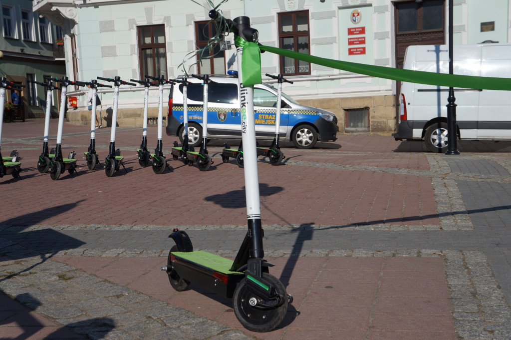 Elektryczną hulajnogą po Sanoku