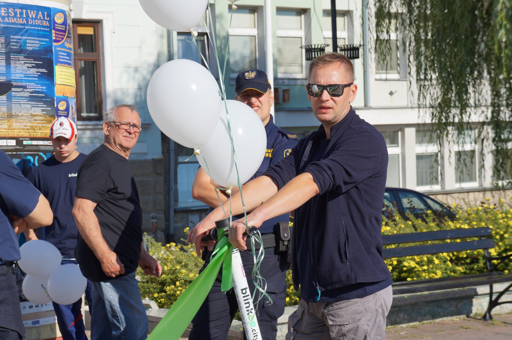 Elektryczną hulajnogą po Sanoku